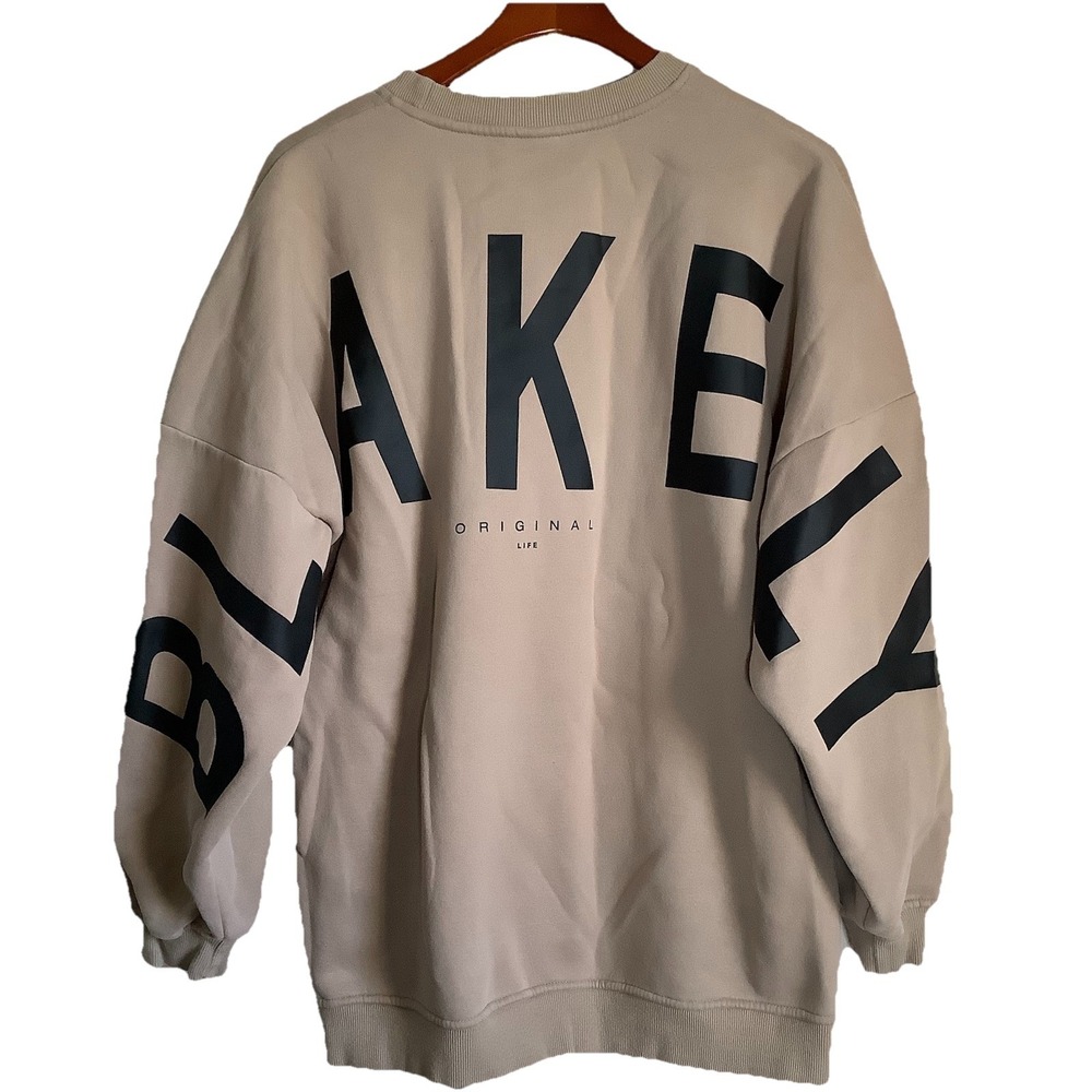 Blakely IDRIS Original Life Oversized Fit Graphic‎ Sweatshirt Soft Size Large